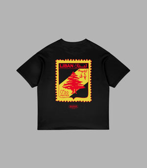 Lebanon Stamp Oversized Tee: Streetwear Oversize Shirt Vibes