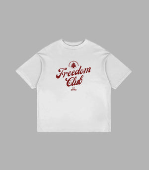 Freedom Club Streetwear Tee Shirts Oversized