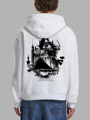 Egypt Iconic White Hoodie | Premium Streetwear