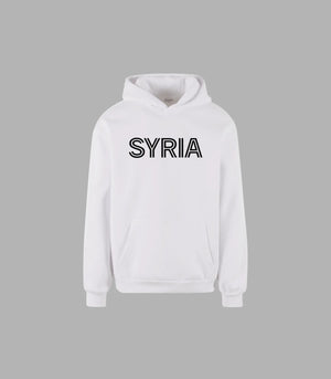 Moderne Hoodies mit Typography – Syria Bold Style & Comfort