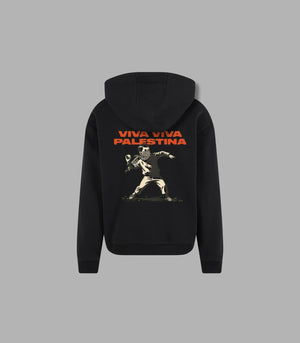 Großer Hoodie Viva Palestina – Lässiger Oversize-Comfort