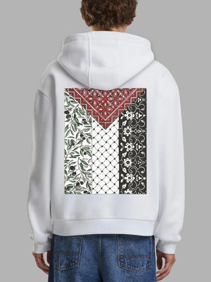 Blossom of Palestine Hoodie mit Blumenprint – Lässig & Stylisch