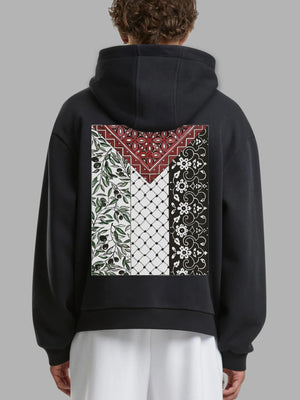 Blossom of Palestine Hoodie mit Blumenprint – Lässig & Stylisch