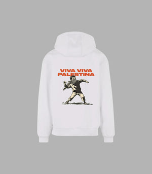 Großer Hoodie Viva Palestina – Lässiger Oversize-Comfort