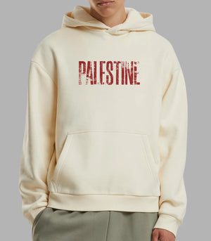 Palestine Resilience Hoodie in White | Style Meets Statement