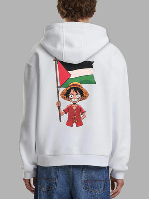Anime Hoodie Luffy of Palestine | Arabian Vibes