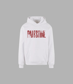 Palestine Resilience Hoodie in White | Style Meets Statement