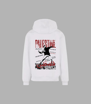 Palestine Resilience Hoodie in White | Style Meets Statement