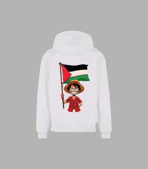 Anime Hoodie Luffy of Palestine | Arabian Vibes