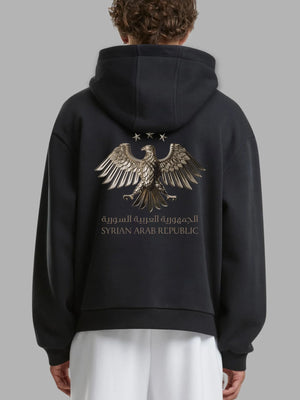 Syrian Republic Emblem – Hochwertige Hoodies mit Statement