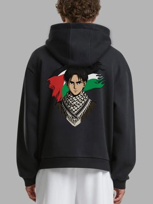 Hoodie Streetwear Attack on Titan Palestine Edition | Arabian Vibes