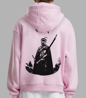 Arabic Poetry Hoodie in White | Streetwear Style