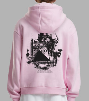 Egypt Iconic White Hoodie | Premium Streetwear