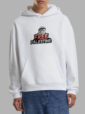 Großer Hoodie Viva Palestina – Lässiger Oversize-Comfort