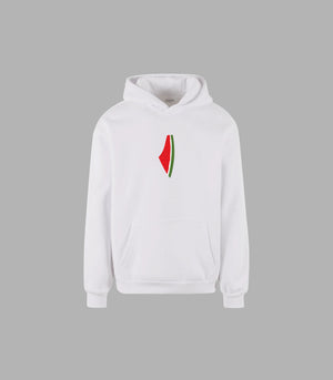Statement Hoodies Palestine Map "Resist" Watermelon Design