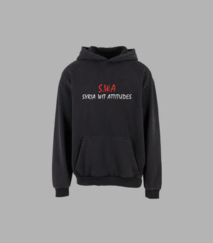 Straight Outta Syria Kapuzenpullover Vintage – Dein Vibe Check