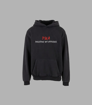 Streetwear Oversized Hoodie - Straight Outta Palestine