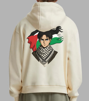 Hoodie Streetwear Attack on Titan Palestine Edition | Arabian Vibes