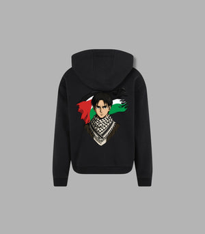 Hoodie Streetwear Attack on Titan Palestine Edition | Arabian Vibes