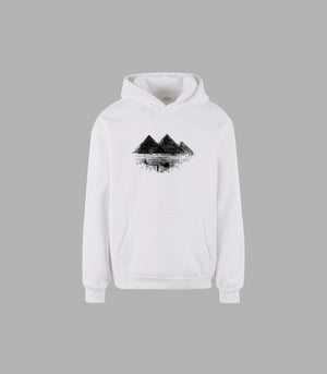 Egypt Iconic White Hoodie | Premium Streetwear