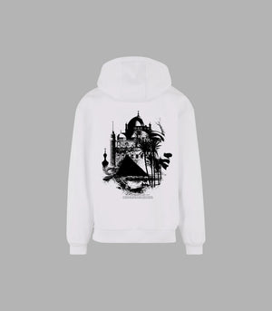 Egypt Iconic White Hoodie | Premium Streetwear