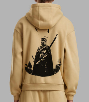 Arabic Poetry Hoodie in White | Streetwear Style