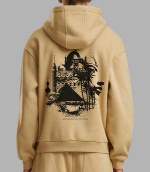 Egypt Iconic White Hoodie | Premium Streetwear