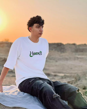 Heritage T-Shirt – Roots of Homs Oversized | Arabian Vibes