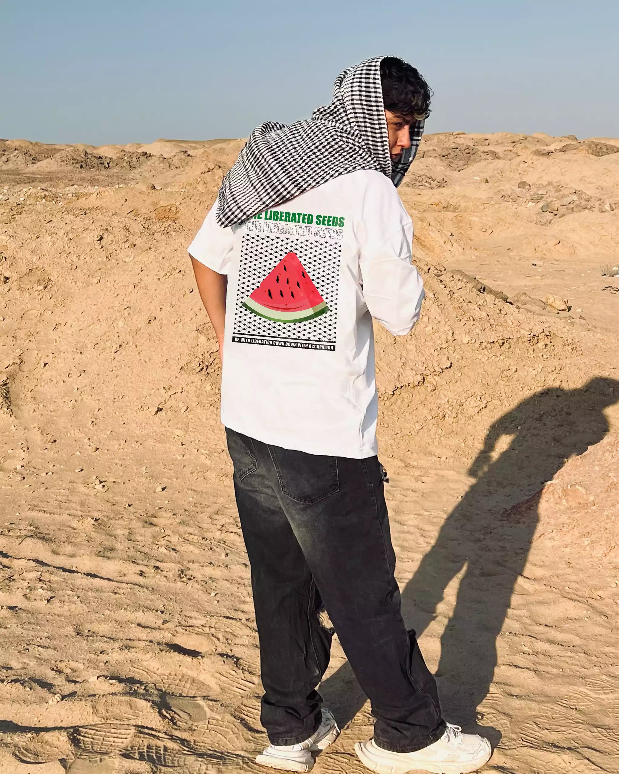 Freedom for Palestine Oversized T-Shirt | Liberty’s Call