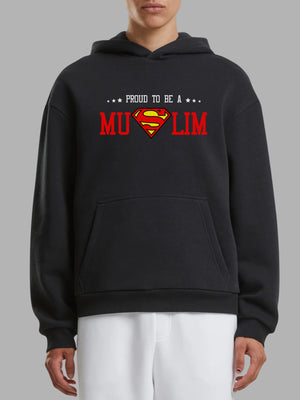 Super Muslim Sprüche Hoodie | Lockres Unisex-Feeling