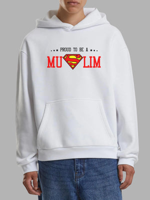 Super Muslim Sprüche Hoodie | Lockres Unisex-Feeling