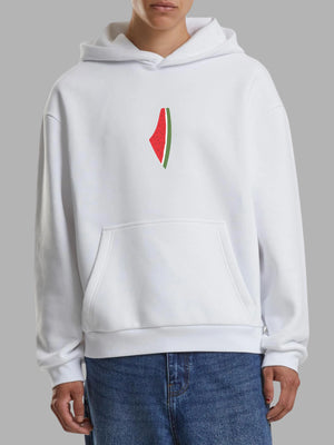 Statement Hoodies Palestine Map "Resist" Watermelon Design