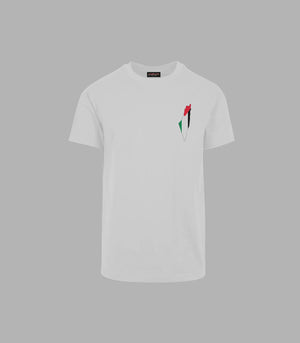 Fit T Shirt with Palestine Flag Map | Arabian Vibes