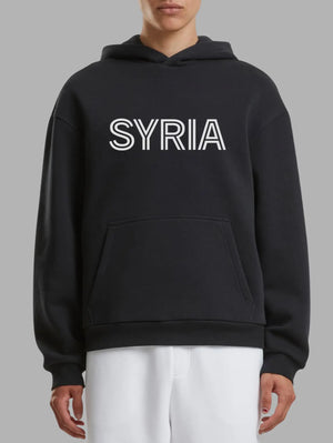 Moderne Hoodies mit Typography – Syria Bold Style & Comfort