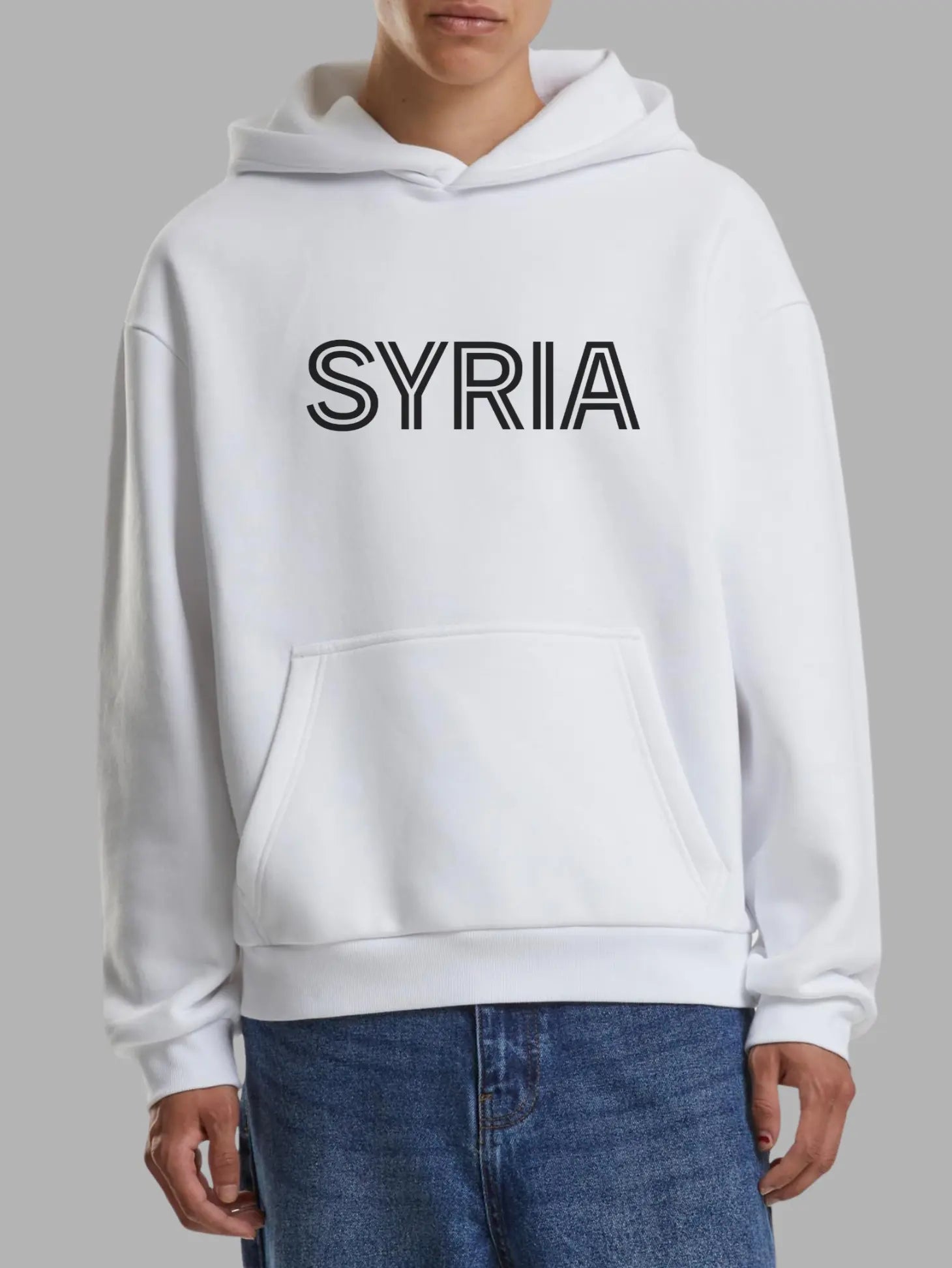 Moderne Hoodies mit Typography – Syria Bold Style & Comfort
