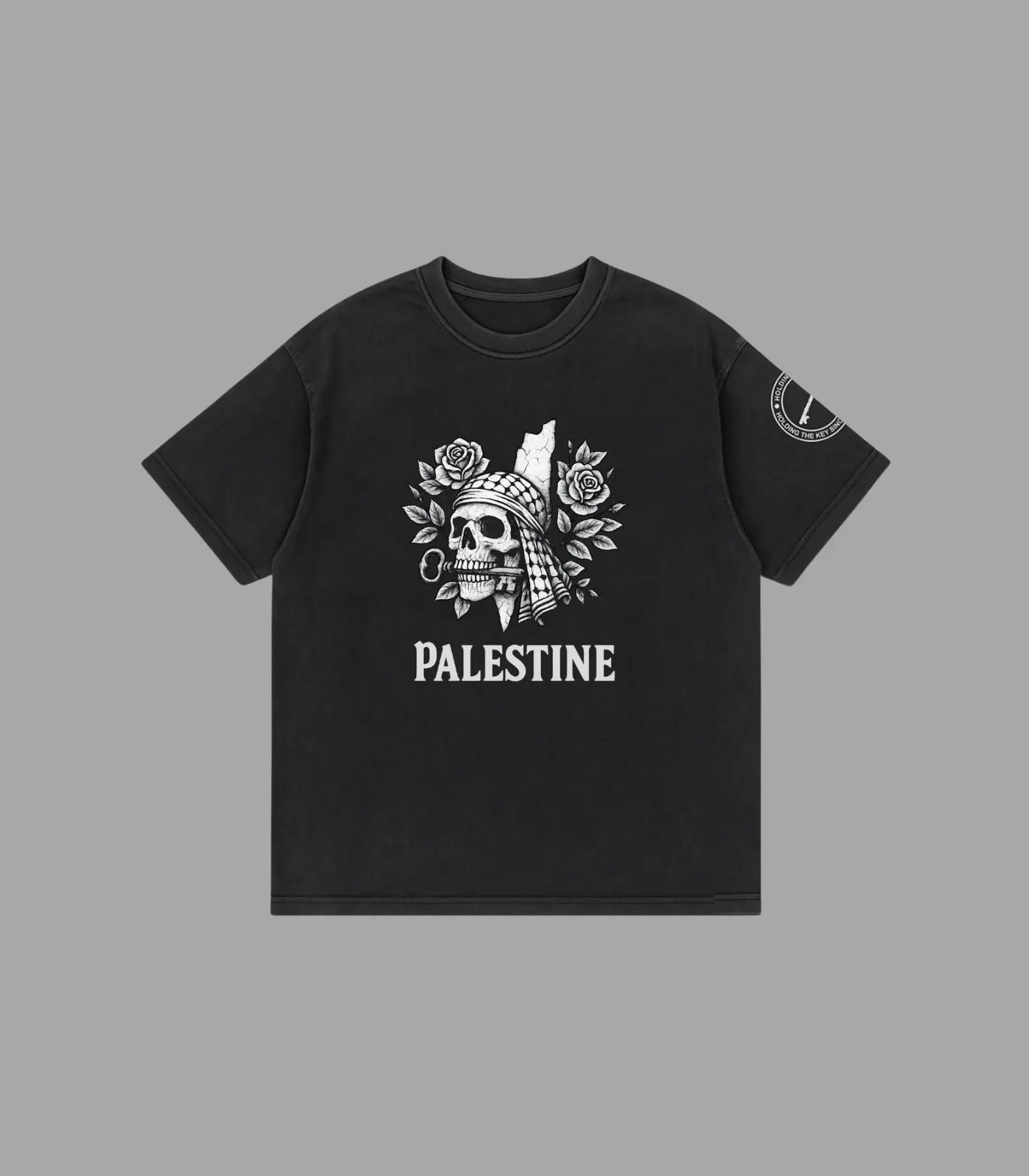 Motiv T-Shirt – Return Palestine Vintage Oversized
