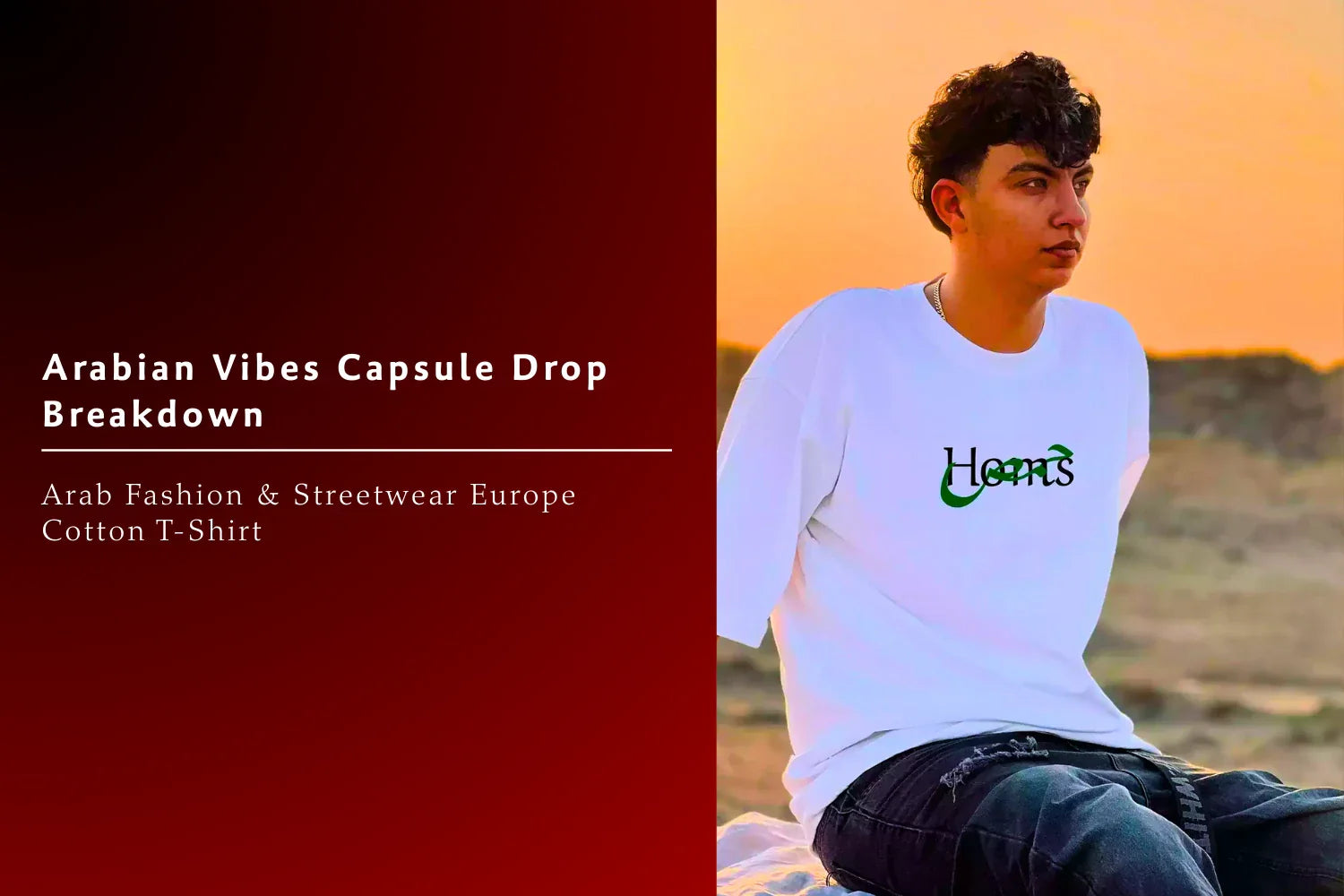 Arabian Vibes Drops | Arab Fashion & Streetwear Europe Cotton T-Shirt