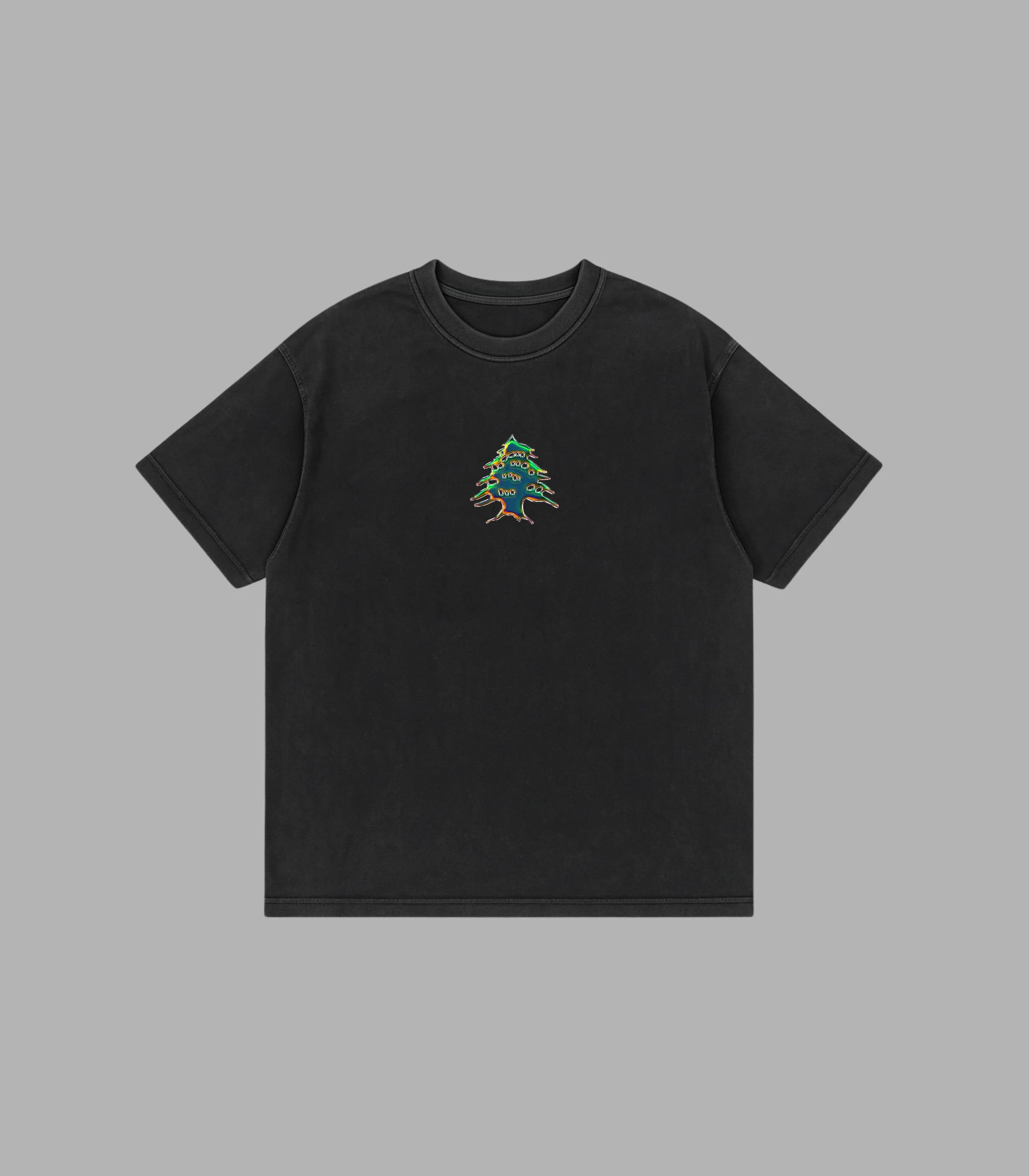 Lebanon Legacy - Premium Black Tee Shirts With Vintage Energy