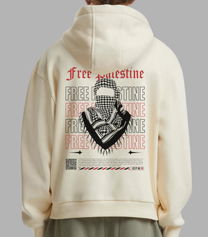 Free Palestine Hoodie Masked Streetwear | Arabian Vibes
