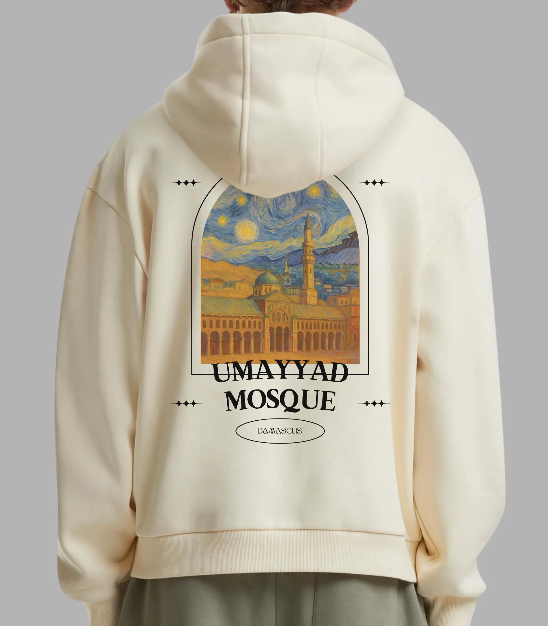 Damascus Eternal Van Gogh Hoodie | Artistic Streetwear