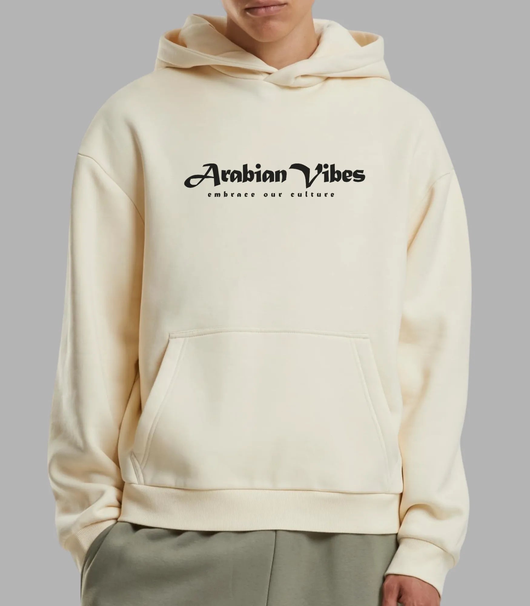 Arabian Vibes Baumwolle Hoodie | Relaxed Fit, Street Style