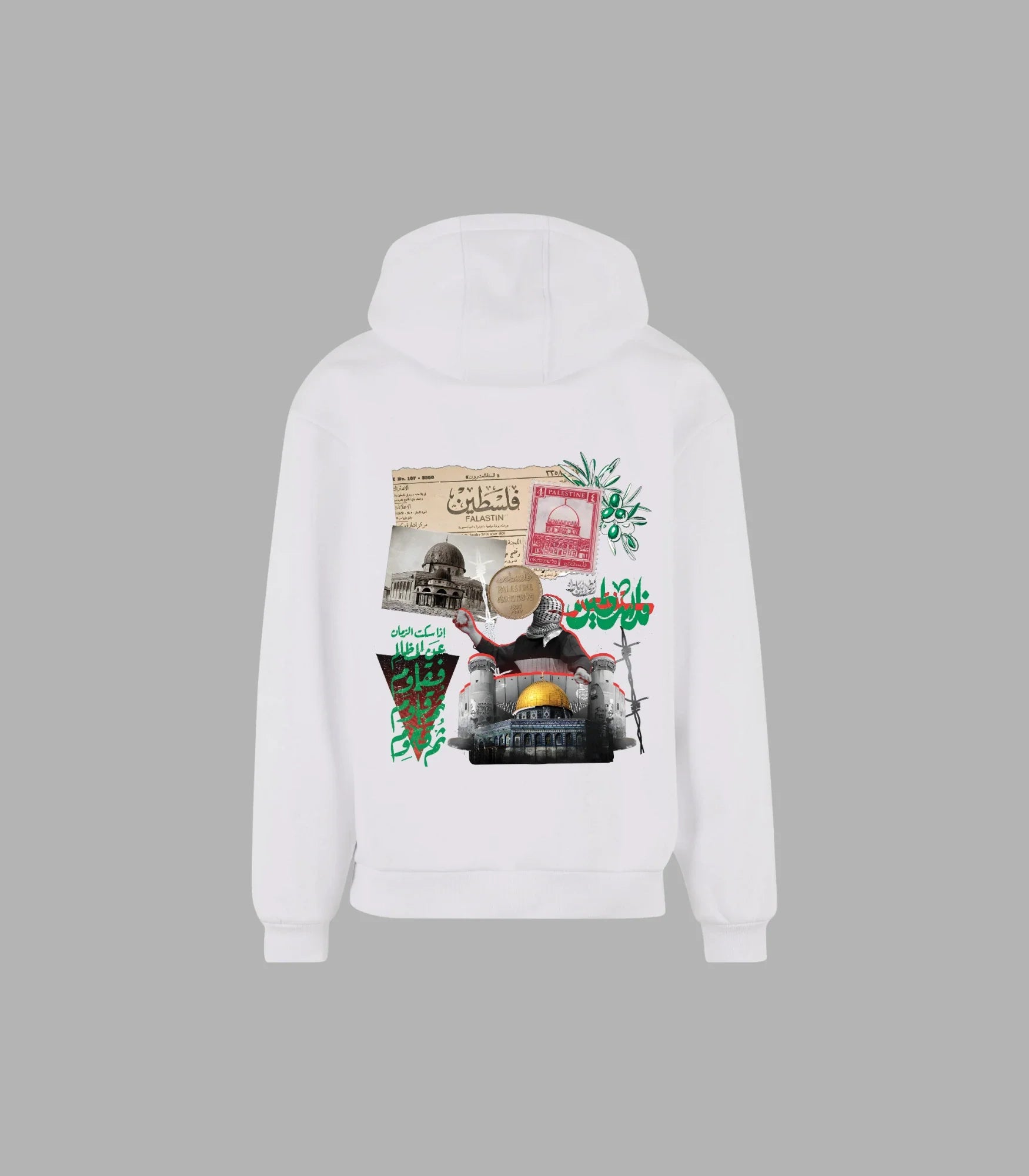 Echoes of Palestine Streetwear Hoodies | Arabian Vibes