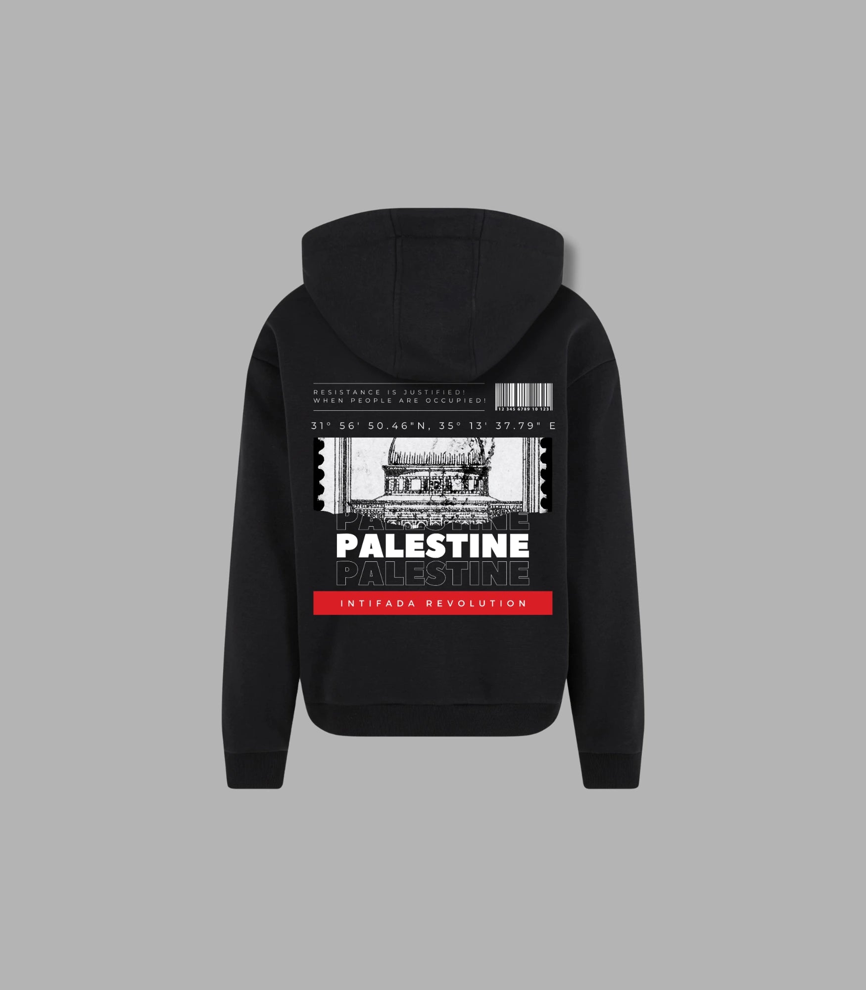 Coordinates Palästina Hoodie – Oversize-Style & Komfort