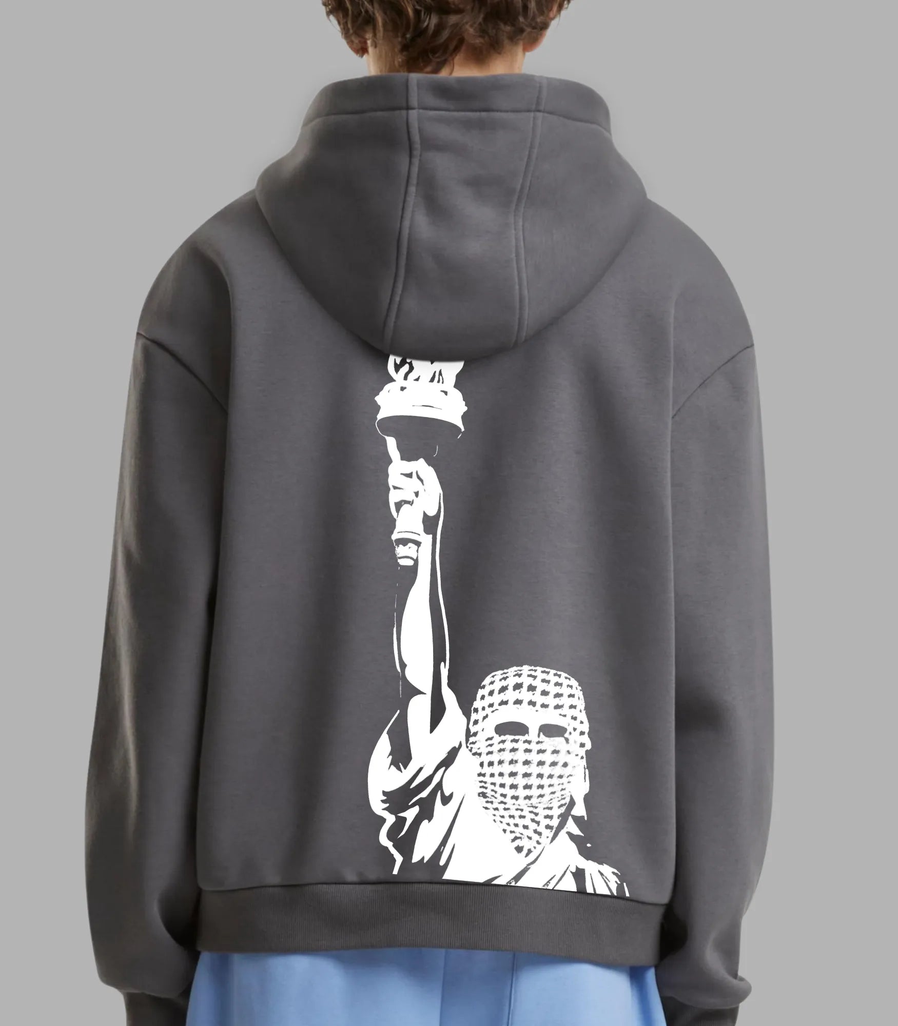 We Stand Palestine Oversized Kapuzenpullover – Vintage Style