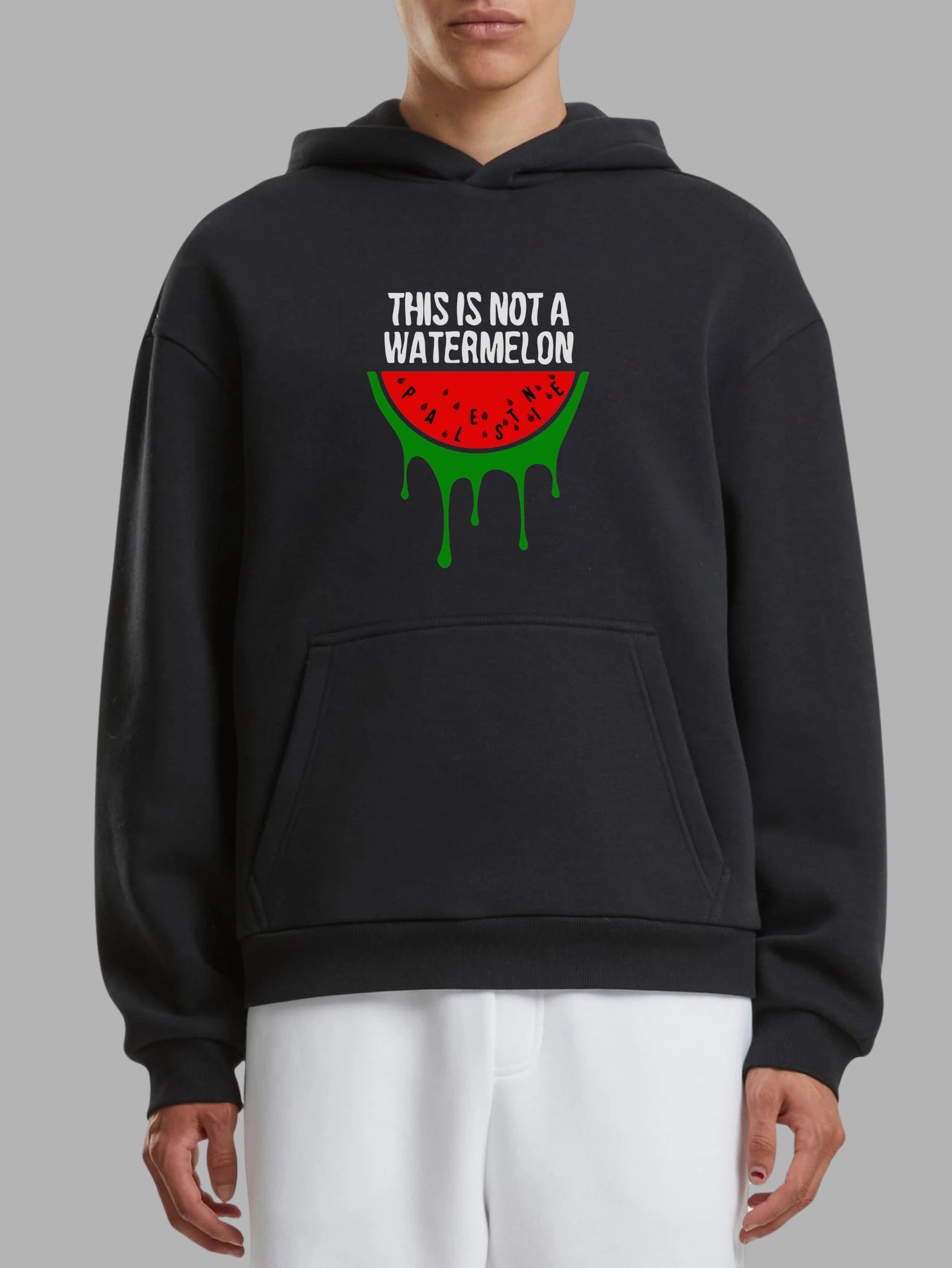 This is Not a Watermelon Palestine Hoodie