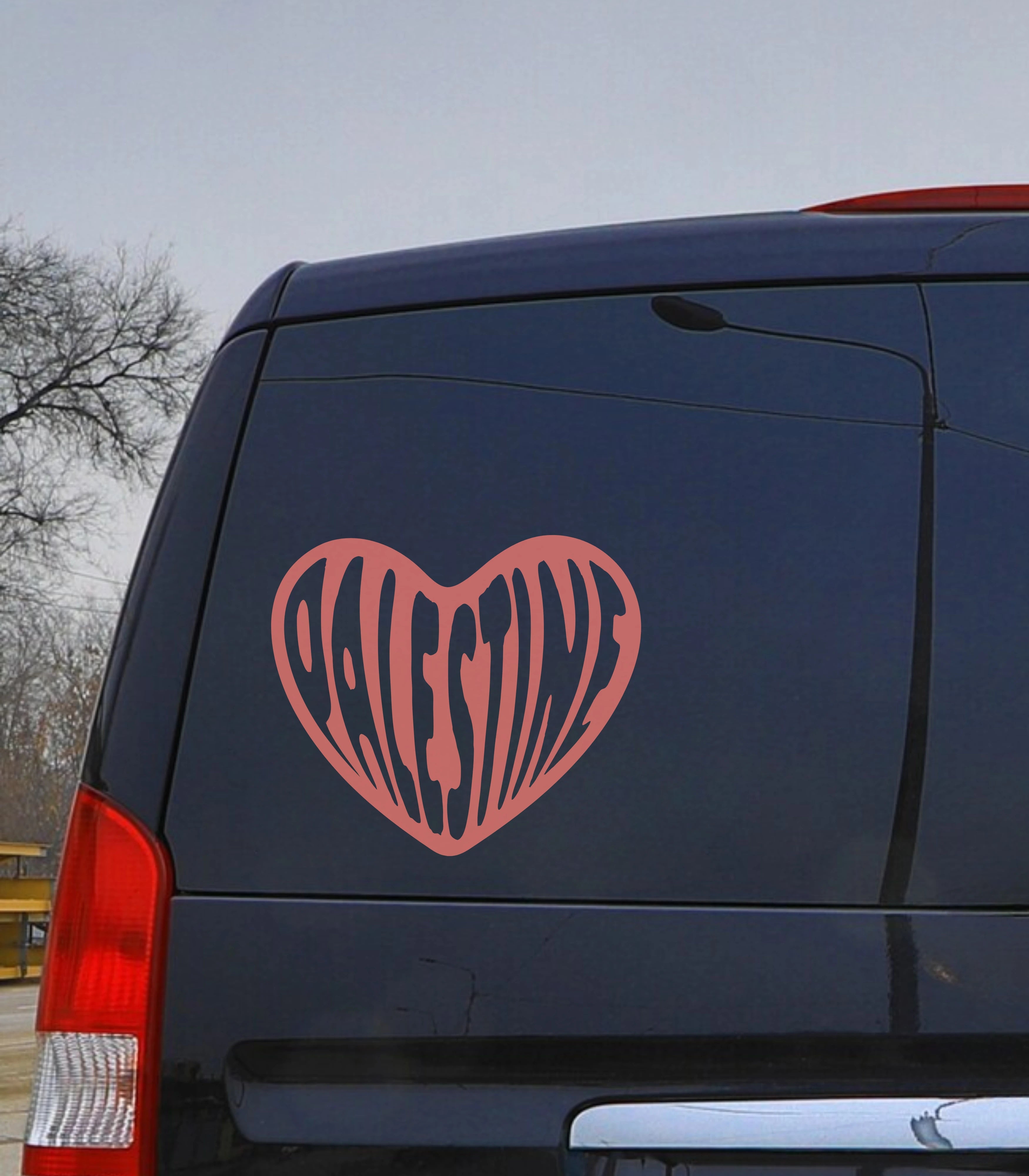 Palestine Heart Sticker
