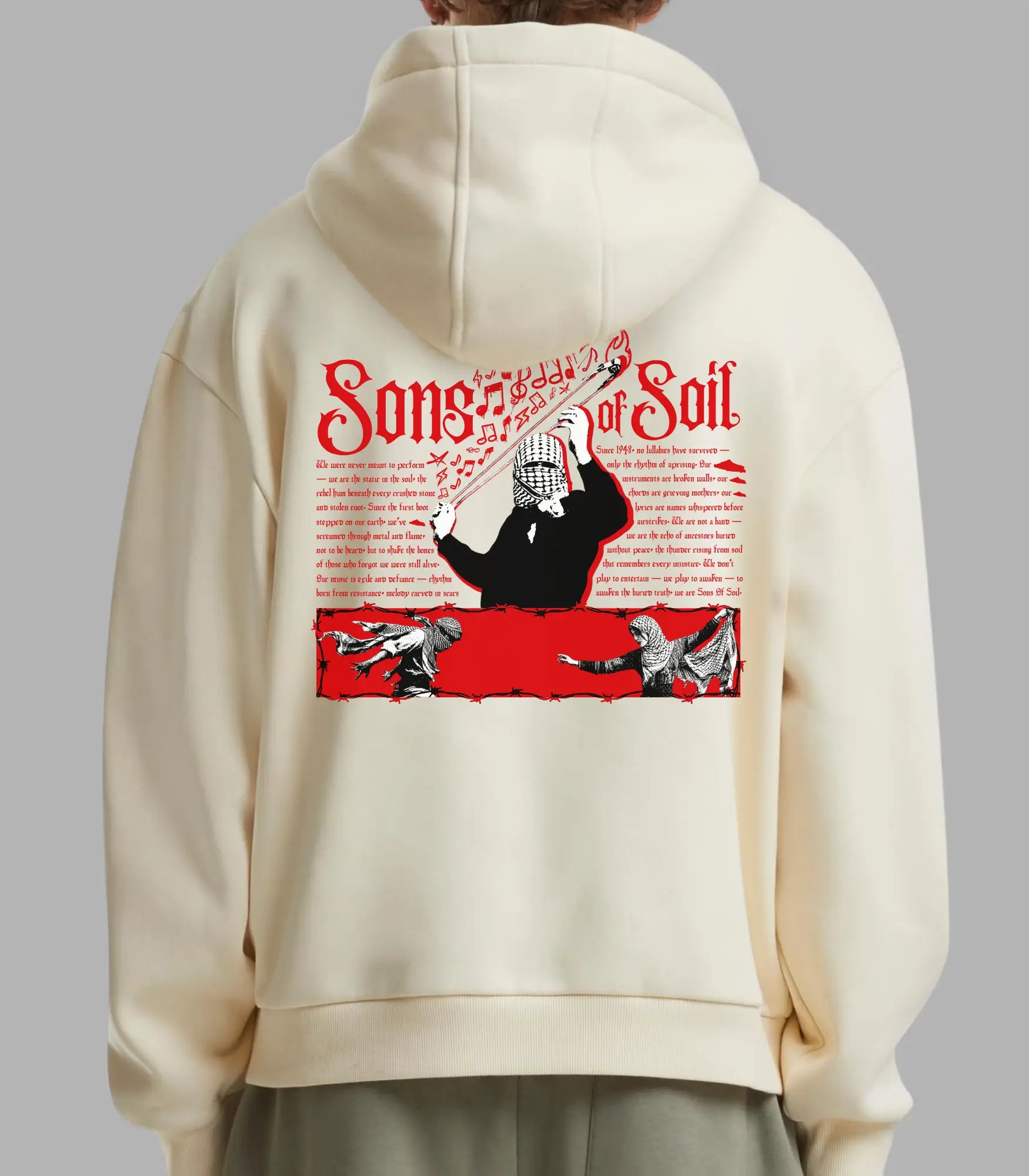 Sons of Soil Vintage Hoodie – Premium Cotton Blend Style