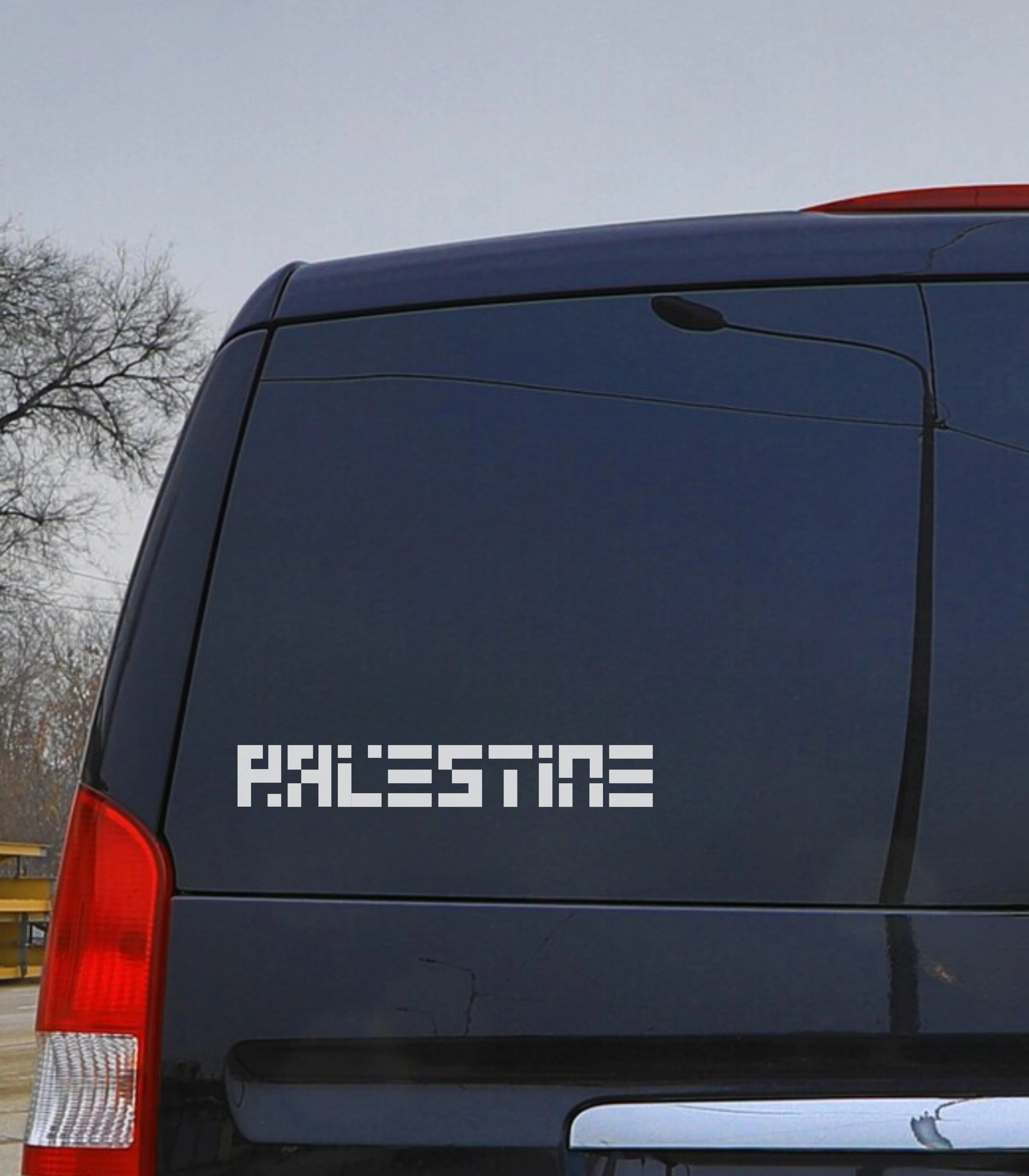 Free Palestine Modern Font Sticker