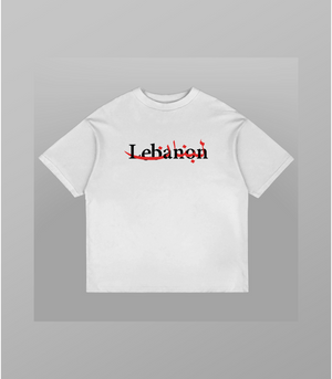 Oversize T-Shirt mit Print: Lebanon Style | Arabian Vibes