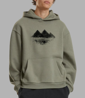 Egypt Iconic White Hoodie | Premium Streetwear